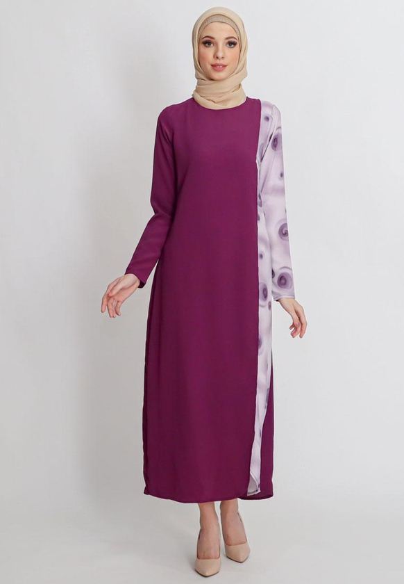 Gobindpal Azzar Onnie Maxi Dress in Purple