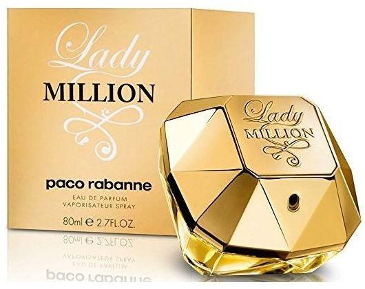 Lady Million by Paco Rabanne for Women - Eau de Parfum, 80ml