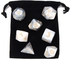Generic 7Pcs Set Acrylic Polyhedral Dice With Bag DND RPG MTG Role Playing Board Game