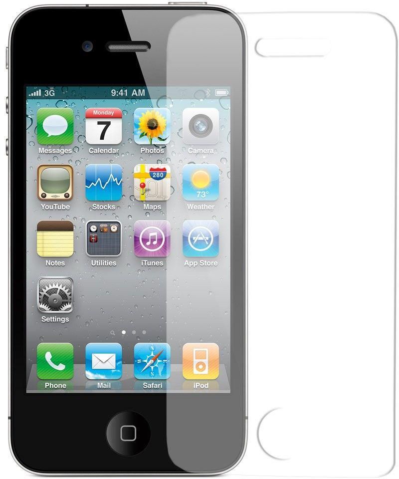 Apple iPhone 4S CRYSTAL CLEAR LCD Screen Protector Screen Guard Cover Shield Film Filter