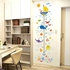 ملصق حائط من DAYON مقياس نمو الارتفاع، ملصقات جدارية قابلة للإزالة للأطفال غرفة نوم الأطفال غرفة المعيشة (عالم تحت البحر)