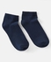 Pine Kids Solid Ankle Length Socks Pack of 3 - Navy Peony