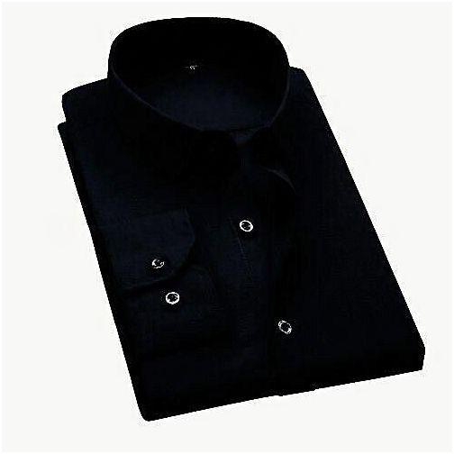 Men's Formal Shirt - Black