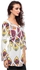 AX Paris Floral Casual Dress for Women - 12 UK, Multi Color
