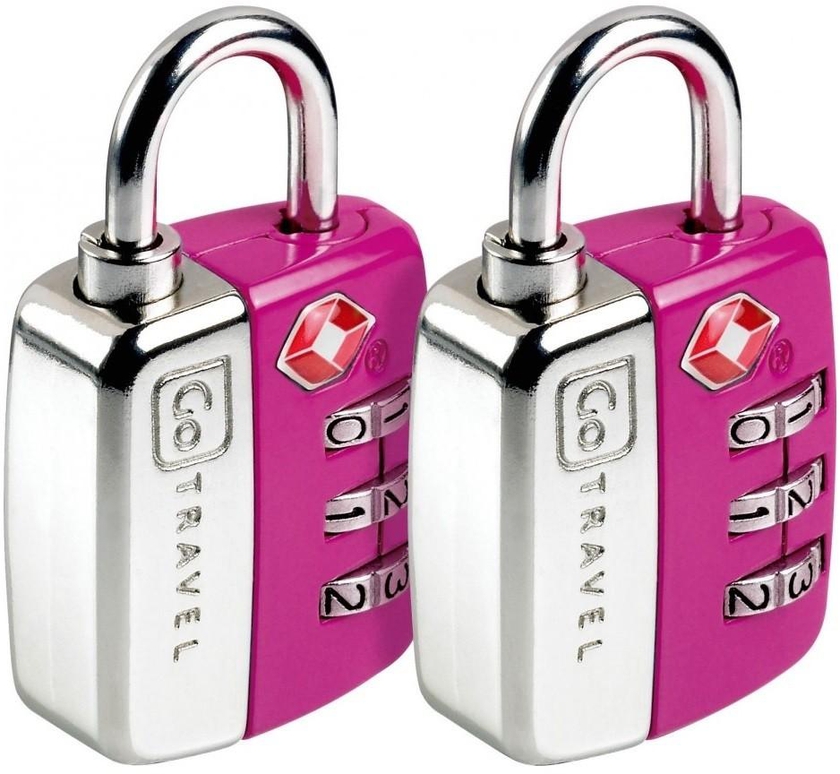 Go Travel Twin Travel Sentry, Pink