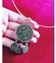 Handmade Circle Necklace Arabic Design Pendant Small Coins Gold Copper & Choker
