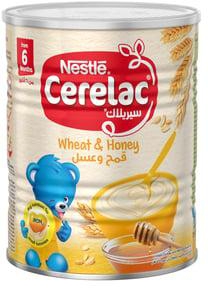 Nestle Cerelac Infant Cereals With Iron + Wheat & Honey From 6 Months 400g