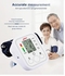 Jziki Upper Arm Blood Pressure Monitor Digital Electronic Sphygmomanomet Automatic BP Machine Heart Rate Pulse Monitor Tensiometers Meter Long