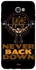 Thermoplastic Polyurethane Skin Case Cover -for Samsung Galaxy J7 Prime Never Back Down Never Back Down