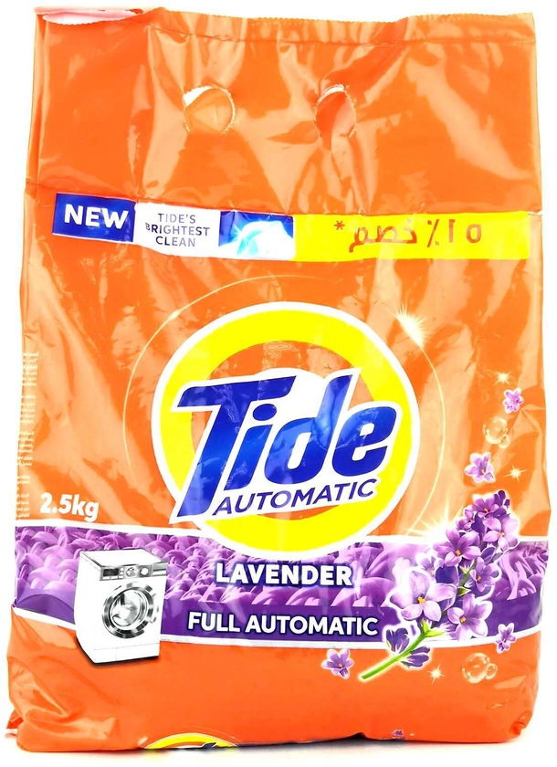 Tide Automatic Powder Detergent - Lavender Scent - 2.5 Kg