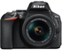 نيكون كاميرا اس ال ار,24.2 ميجابيكسل,تكبير بصري 1x وشاشة 3.2 انش -NKN D5600 + 18-55 VRII