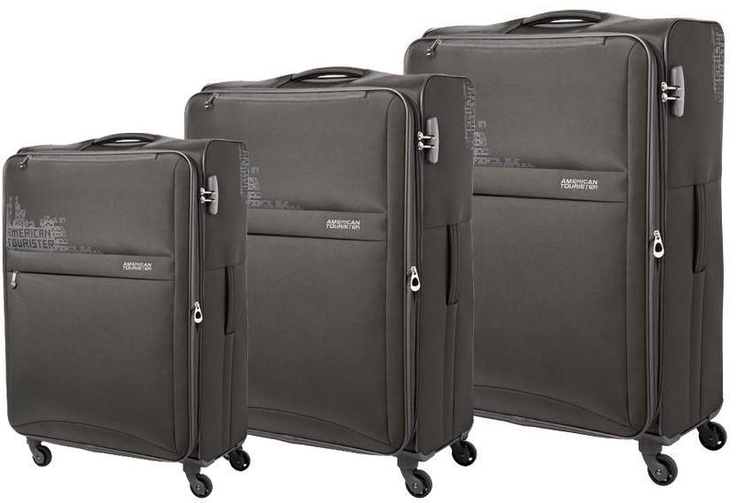American Tourister 84T08015 Décor trolley bag 3pc 55,66,77 - gry