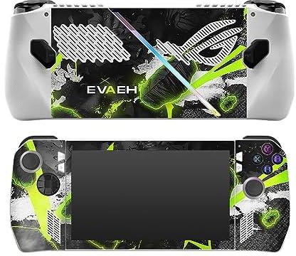NALACAL for ROG Ally Decorative Stickers Protective Film, Personalized Colorful Cool Trendy DIY Sticker for ROG Ally Gaming Console Scratch Protection Cover Accessories