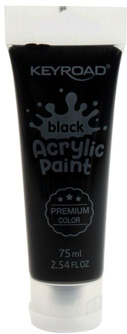 Keyroad Acrylic Paint 75 Ml Black KR972202