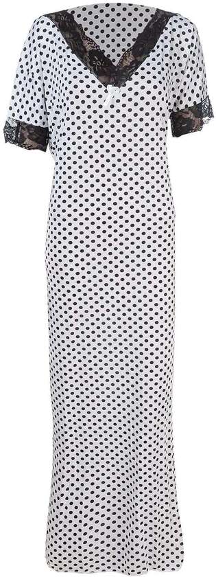Get Jalabiya Half Sleeve Lycra for Women, Free Size - Black White with best offers | Raneen.com