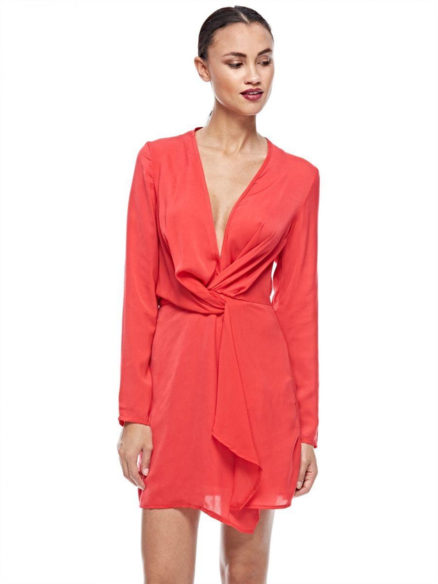 Missguided Shift Dress for Women - Red