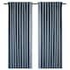 PRAKTTIDLÖSA Room darkening curtains, 1 pair, light blue, 145x300 cm - IKEA