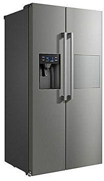 Midea 490 Liters Side by Side Refrigerator With Dispenser & Ice Cube maker | HC-657WEN R600a,