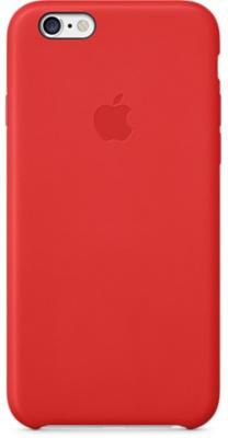 Apple Leather Case for iPhone 6 MGR82 - Red