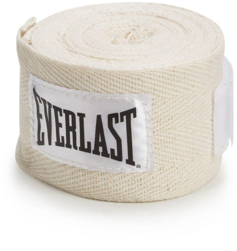 Everlast EVER-4455P Level 1 Woven Cotton Boxing Hand Wraps - 108 Inches