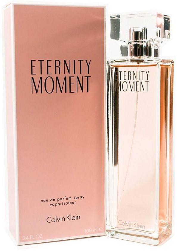 Eternity Moment by Calvin Klein for Women - Eau De Parfum Spray, 100 ml