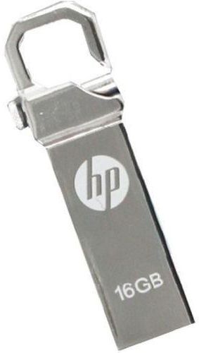 HP Flash Disk With Clip- 16 GB - Silver