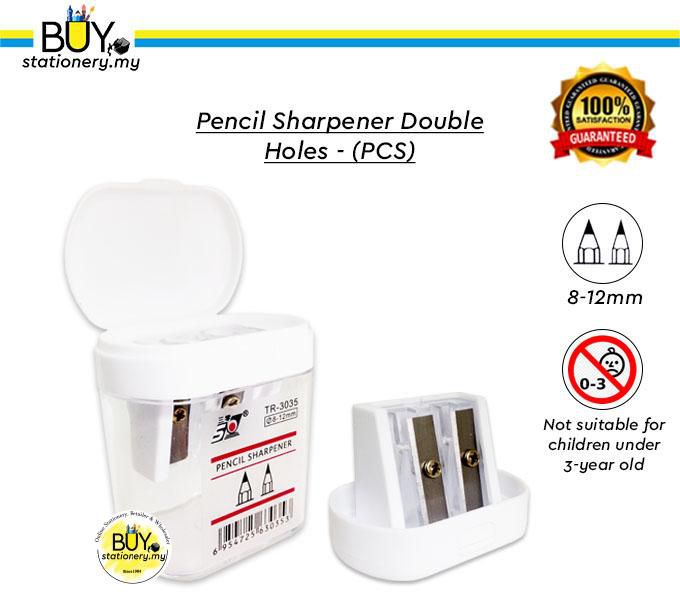 Buystationery Pencil Sharpener for Jumbo Pencil + Standard Pencil - (PCS)