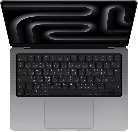 Apple 14-inch MacBook Pro M3 chip with 8‑core CPU and 10‑core GPU,8GB, 1TB SSD SSD Space Grey MTL83AE/A