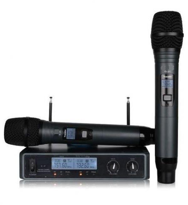 Sennheiser UHF Wireless Microphone System With LCD Display & Vocal Microphones - XSW-35