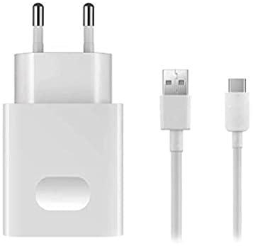 Huawei 9v2a wall charger with type-c cable, 18 watt - white