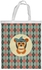 Cartoon Monkey Printed Shopping Bag