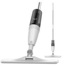TB500 Water Spray Mop Carbon Fiber Dust Collector 360 Degree Rotating 350ml Tank Waxing Mop - White