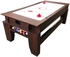 Simbashoppingmea - 7 Ft Pool Table Billiards Red Cloth With Air Hockey Table &ndash; Billardhockey