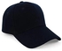 Plain classic black cap 