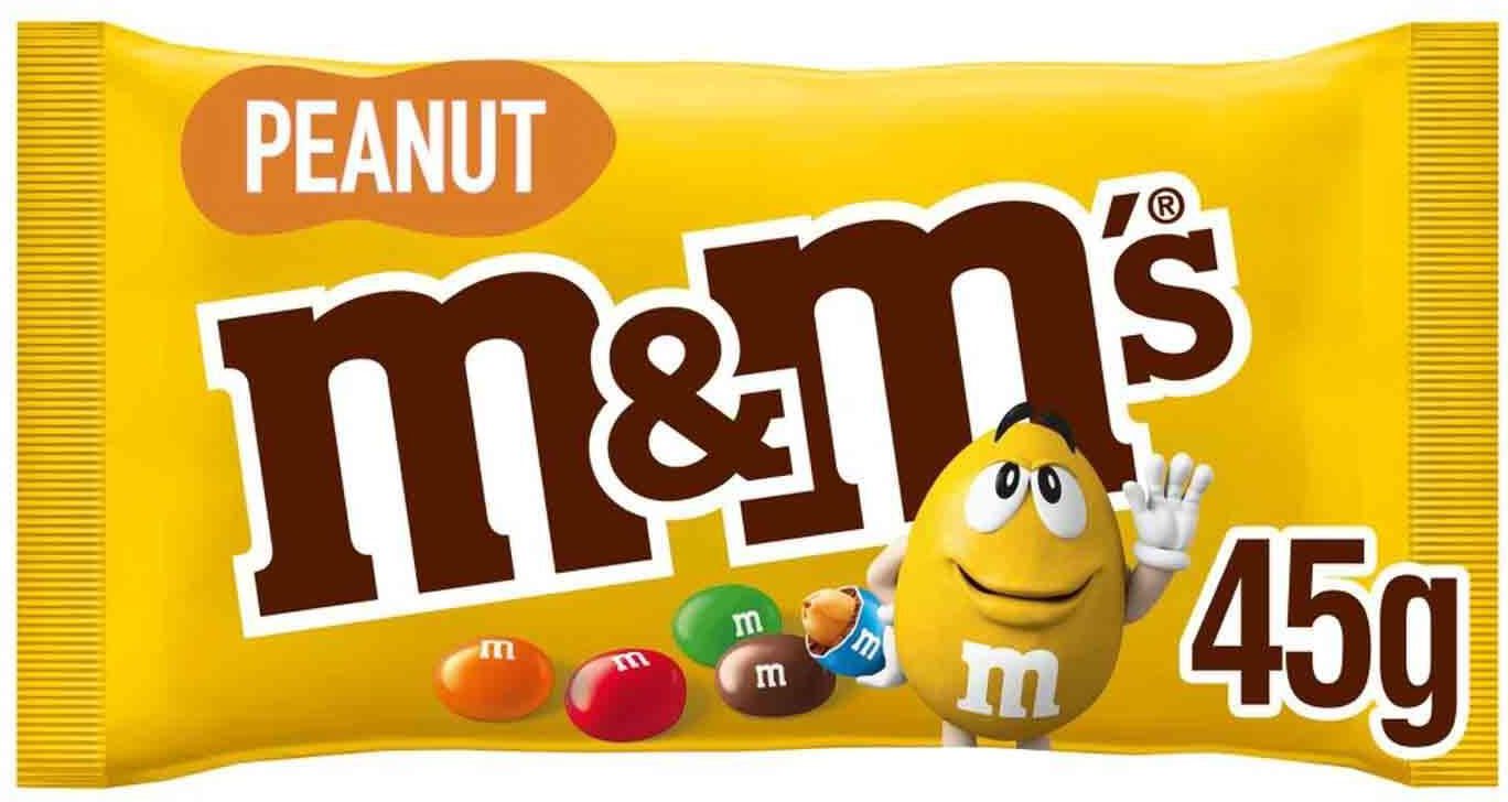 M&amp;m&#39;s Peanut Chocolate - 45 gram