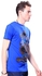 MenS Short Sleeve T-Shirt S3M107 Royal Blue -ROYAL BLUE