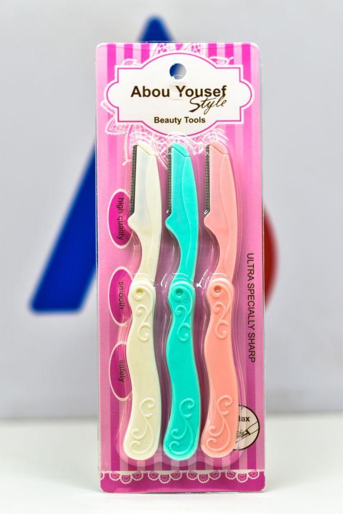 Abou Yousef Feather Razor For Face & Body Shaving - 3 Pcs