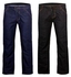 Fashion 2 Pcs Men's Jeans Trousers Casual -black