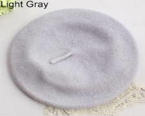 Beautiful Grey Colour Ladies Beret "Good For Group Performance"