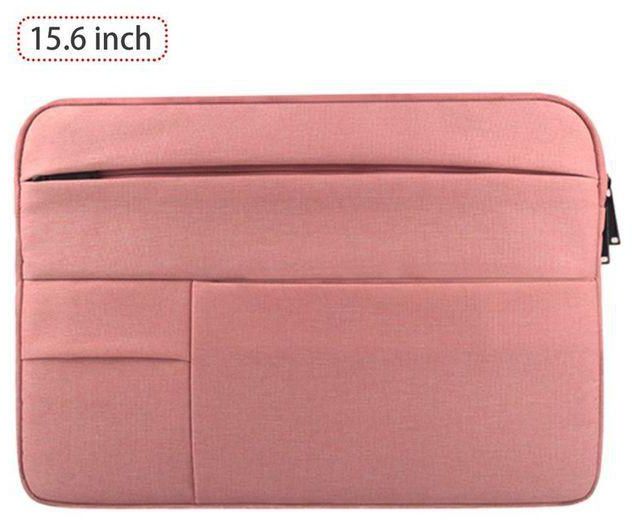Omputer Bag Multifun Tional Omputer Sleeve Waterproof Omputer Ase Holder-pink-15.6 In Hes