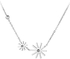 Aiwanto Necklace Silver Neck Chain Thin Chain Necklace Daily Wear Necklace