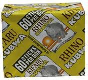 Rhino Kubwa Match Box 60 Sticks Pack of 10