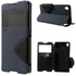 Roarkorea Diary View Leather Skin Case with Stand & OZONE Screen Guard  Sony Xperia Z3 D6653 D6603 - Dark Blue
