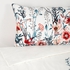 GRODTÅG Duvet cover and pillowcase - white/floral patterned 150x200/50x80 cm