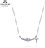 Seoulsenztury Moon-night Moving Star Necklace (Silver)