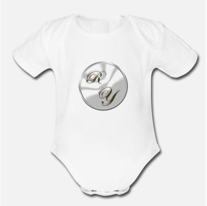 Ry Organic Short Sleeve Baby Bodysuit