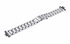 Replacement Double Buckle Stainless Steel Watch Strap-Silver