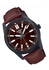 Casio MTP-VD02BL-5E Men's Brown Dial Leather Band 3-Hand Analog Watch