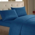 Flat 240*275 Striped Satin Cotton 100%bed Sheet Set - 3Pcs