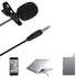 Omni Directional Microphone With Tie-Clip Black/Silver